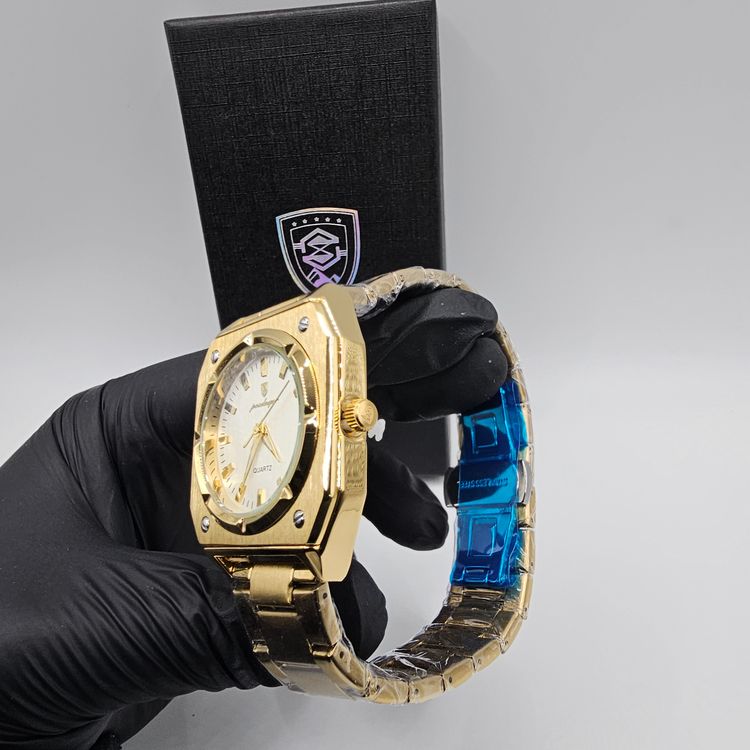 Poedagar Gold-Tone Wristwatch obraz 2
