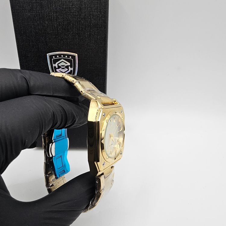 Poedagar Gold-Tone Wristwatch obraz 3