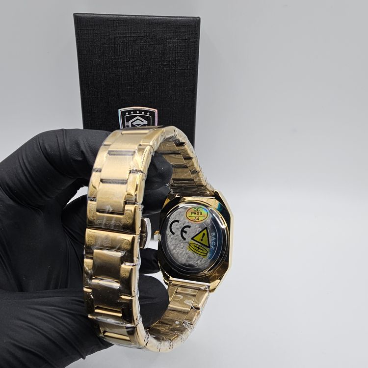 Poedagar Gold-Tone Wristwatch obraz 5