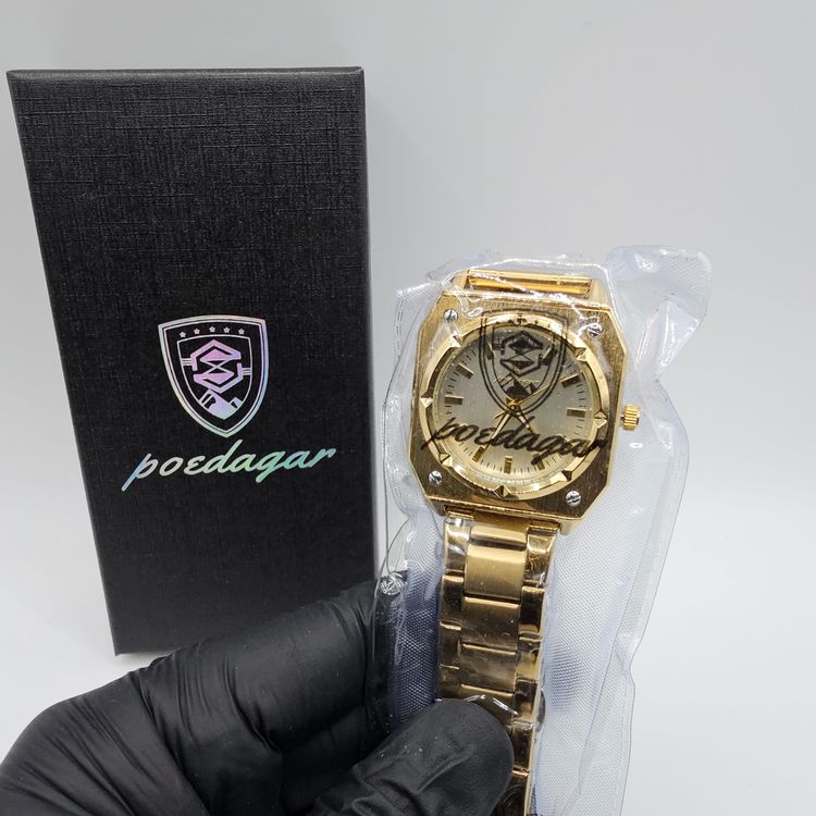 Poedagar Gold-Tone Wristwatch obraz 4