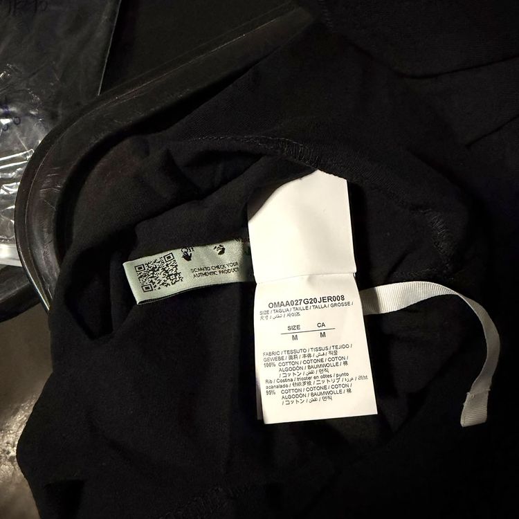 Off-White Black and Red Paris Exclusive Arrows T-Shirt image 3