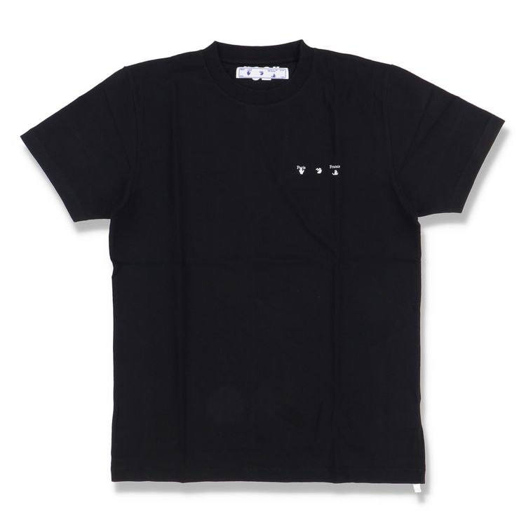Off-White Black and Red Paris Exclusive Arrows T-Shirt image 5
