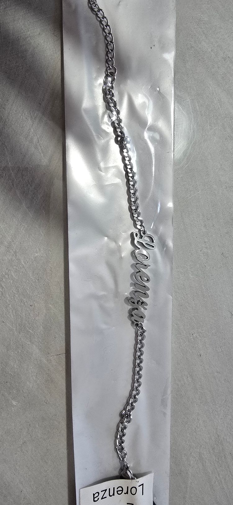 Lorenza steel bracelet