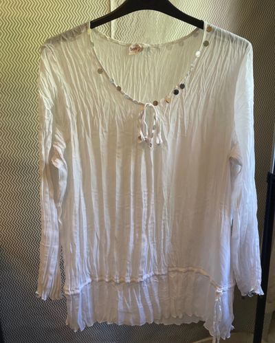 White Long Sleeve Blouse