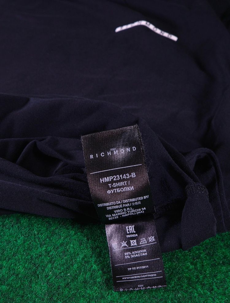 Richmond Black T-Shirt imagen 2