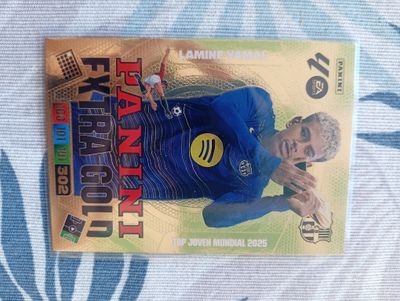 Panini Extra Gold Soccer Trading Card