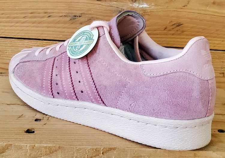 Immagine di Adidas Superstar Metal Toe Low Suede Trainers UK6/US7.5/EU39 CP9946 Triple Pink 7