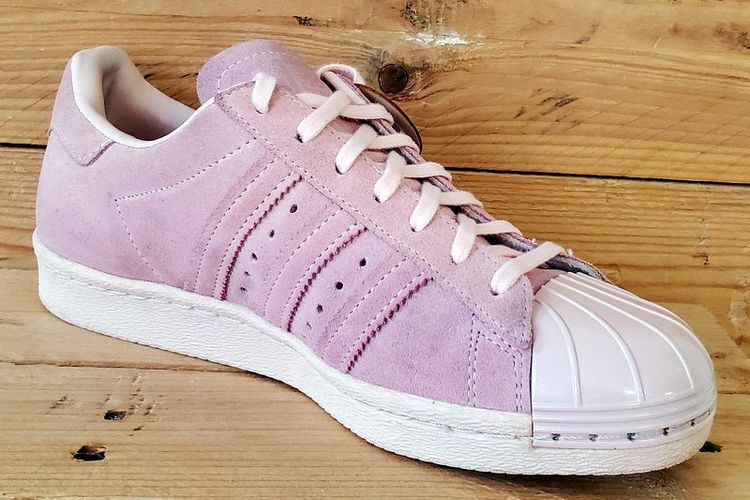 Immagine di Adidas Superstar Metal Toe Low Suede Trainers UK6/US7.5/EU39 CP9946 Triple Pink 2