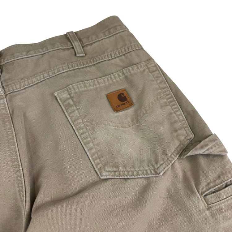 Immagine di Carhartt Carpenter Workwear Trousers Beige Brown 8