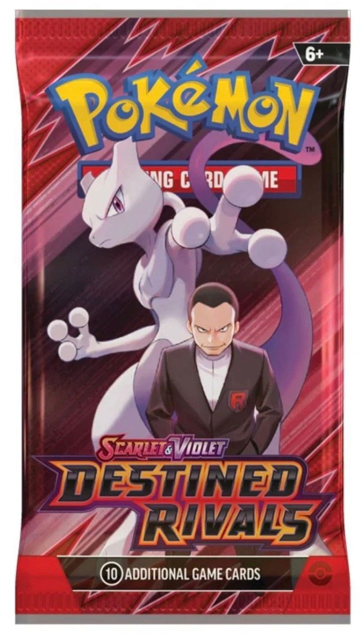 Pokémon Scarlet & Violet Destined Rivals Trading Card Game Booster Pack