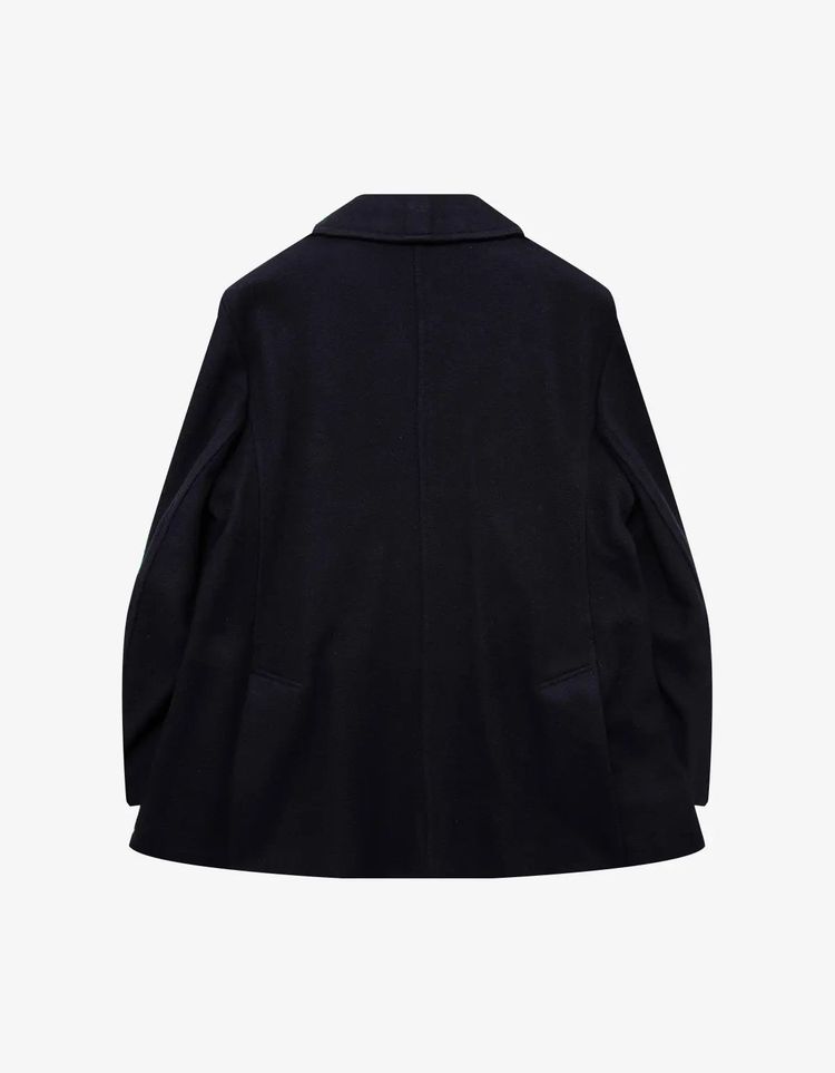 Vivienne Westwood MAN Archival Navy Wool Pea Coat obraz 11