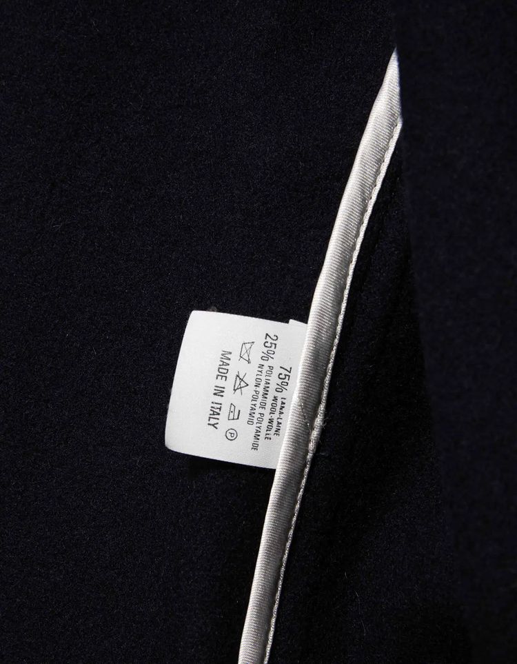 Vivienne Westwood MAN Archival Navy Wool Pea Coat obraz 6