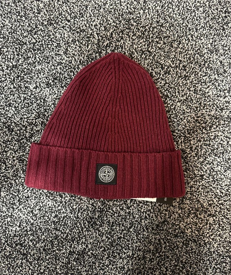 Stone Island Stone Island Ribbed Knit Beanie Hat product image