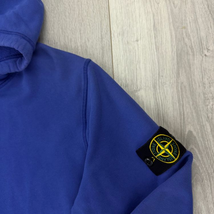 Stone Island Men’s Royal Blue Hoodie & Shorts Set - Large image 5