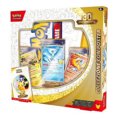 30th Anniversario collezione con poster 3 pack aperto live