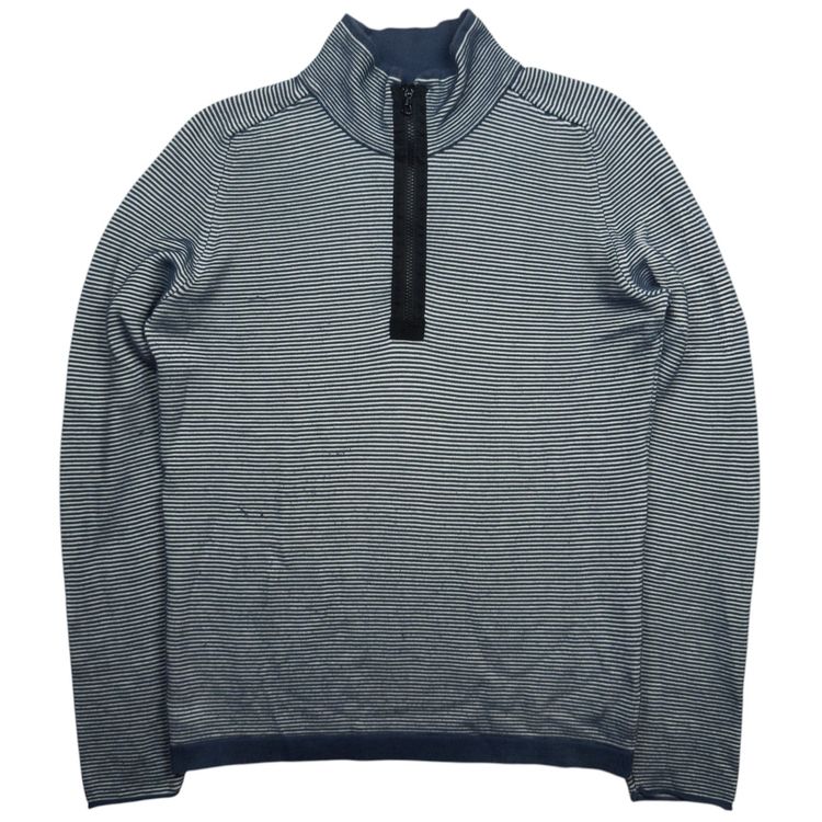 S/S 09 Stone Island Knitted Striped 1/4 Zip Sweater 3