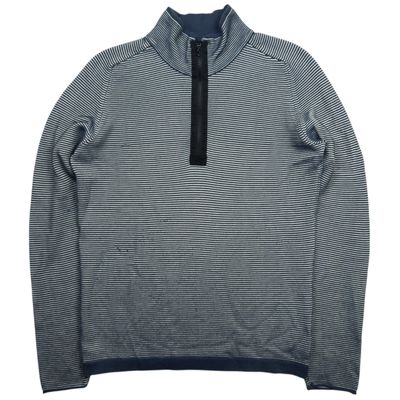 S/S 09 Stone Island Knitted Striped 1/4 Zip Sweater 3