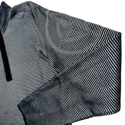 S/S 09 Stone Island Knitted Striped 1/4 Zip Sweater