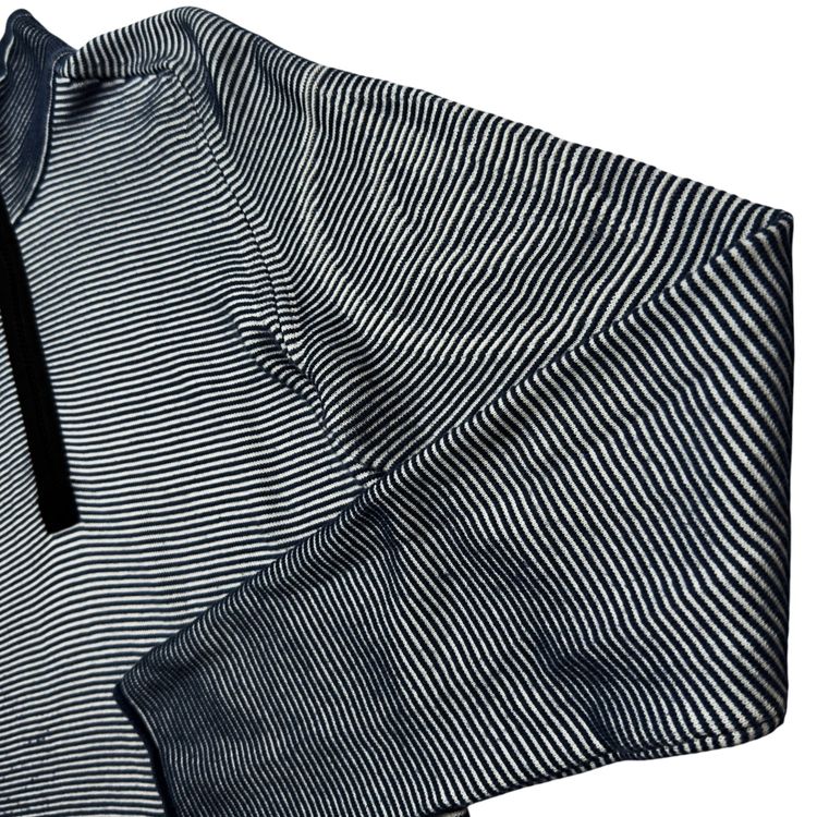 S/S 09 Stone Island Knitted Striped 1/4 Zip Sweater