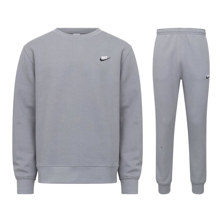 Nike Club Tracksuit Dark Grey 068