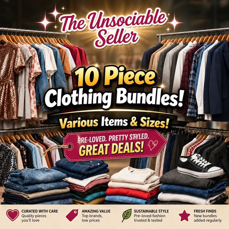 Ladies 10 Piece Clothing Bundles 