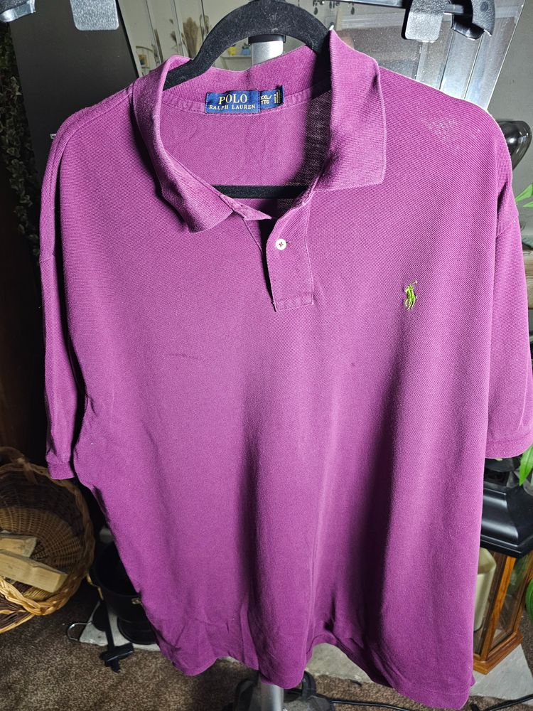Polo Ralph Lauren Purple Polo Shirt