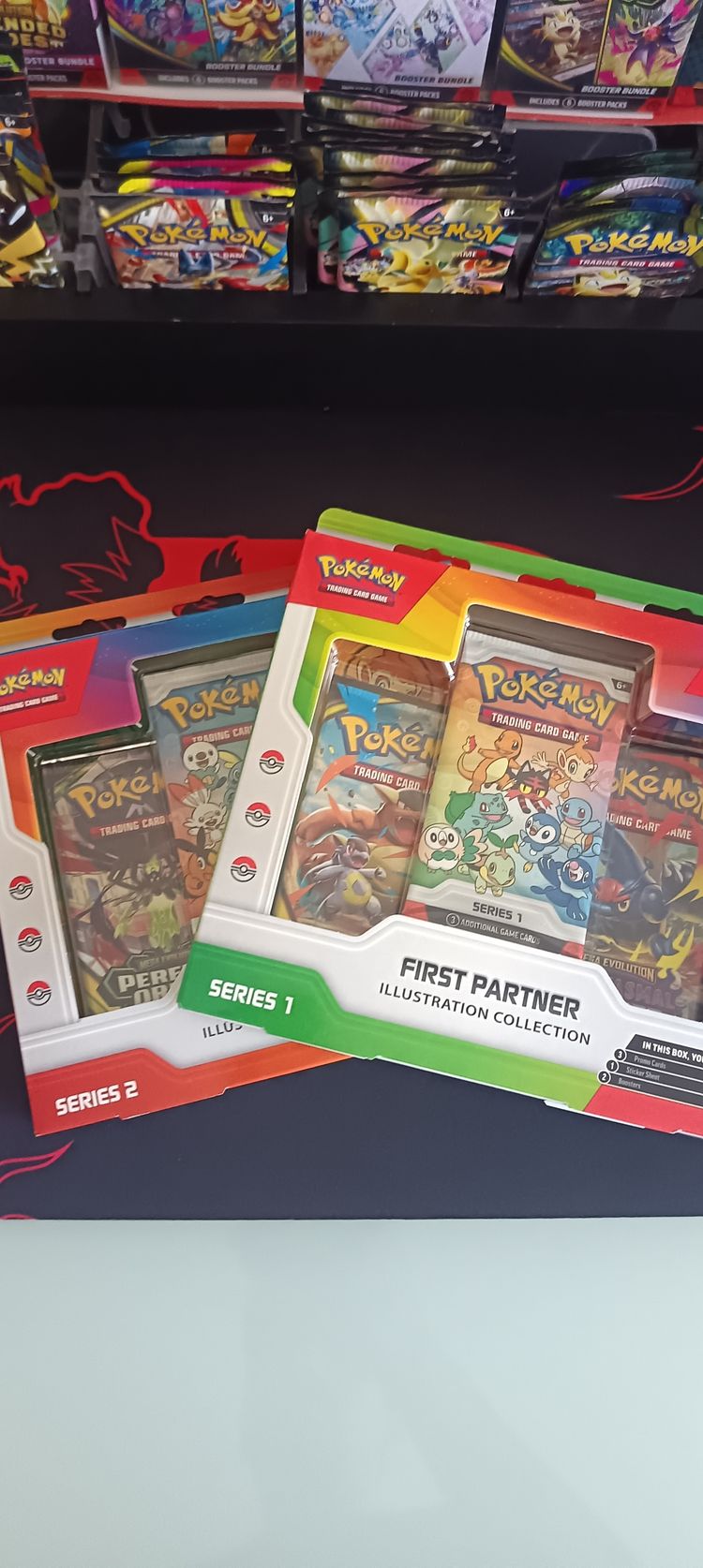 Pokémon Trading Card Game First Partner Series 1  & Series 2 Illustration Collection