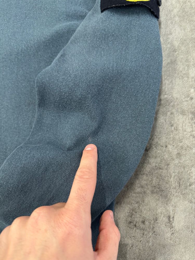 Stone Island Blue Crewneck Sweater image 6