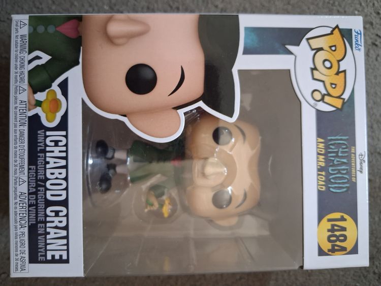 Funko Funko Pop! Ichabod Crane And Mr. Toad Vinyl Figure product image