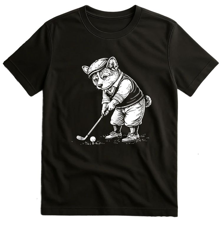 CORGI GOLF 026 T Shirt AU