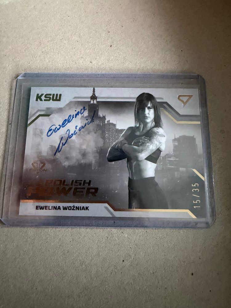 Other Ksw Polish Warrior Trading Card With Autograph product image
