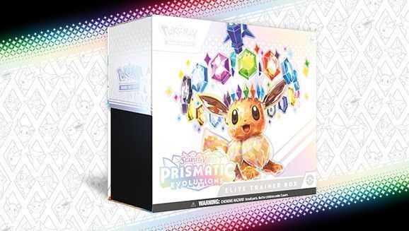 Pokémon Scarlet & Violet Prismatic Evolutions Elite Trainer Box