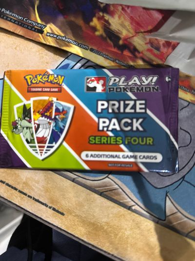 Pokémon Trading Card Game Prize Pack Series Four