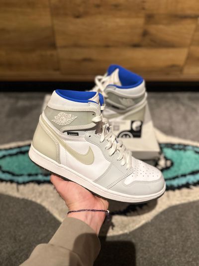 Jordan 1 Retro High “Zoom White Racer Blue” U.K. 9.5