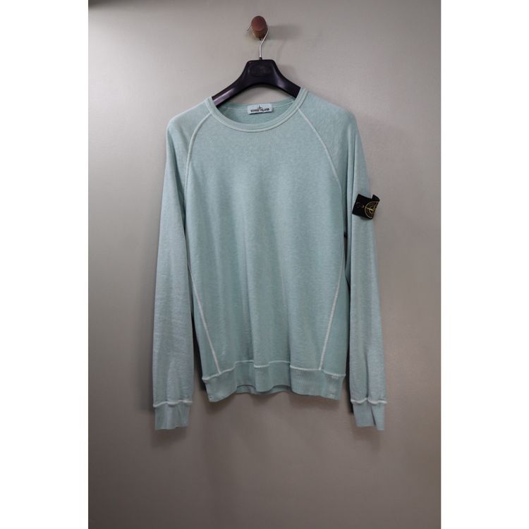 Stone Island Mint Green Jumper
