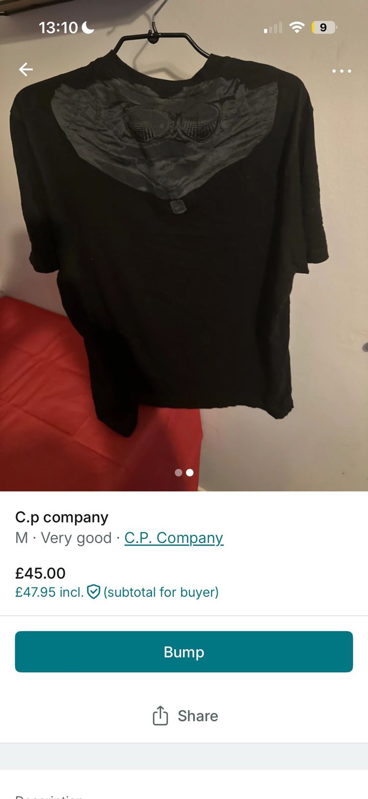 Other C.P. Company Black T-Shirt product image