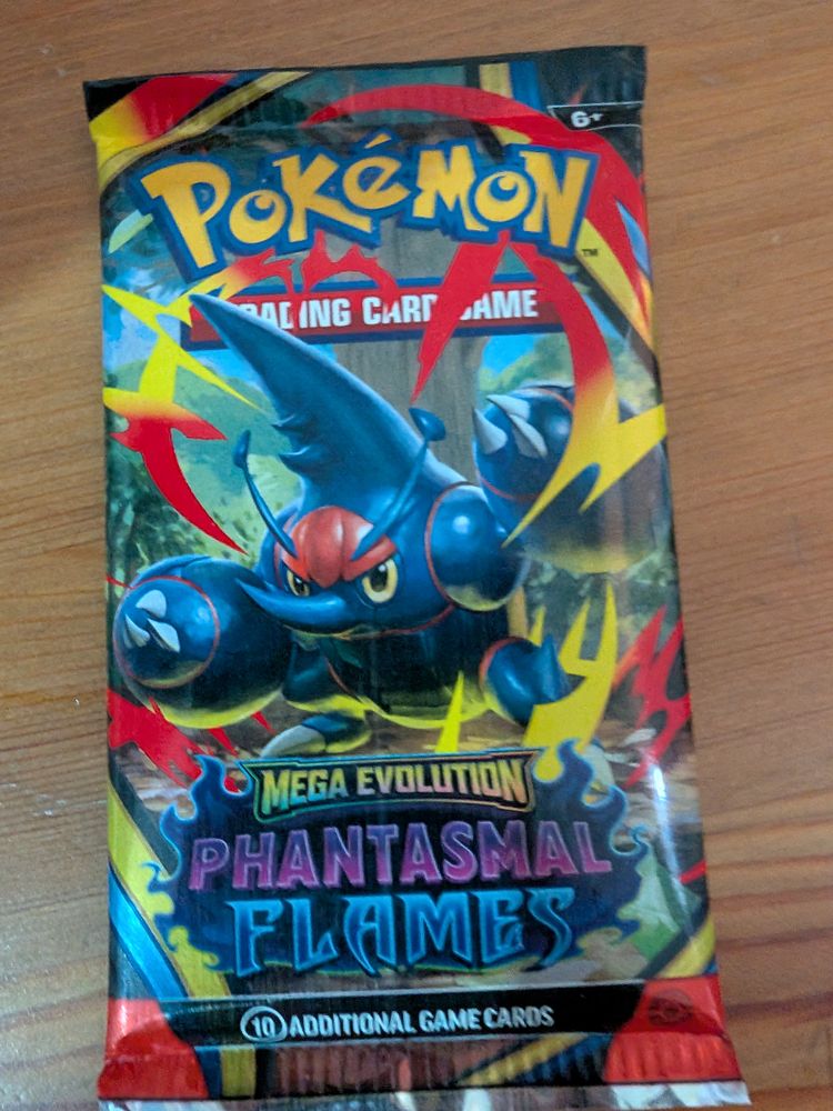 Pokémon Trading Card Game Mega Evolution Phantasmal Flames Booster Pack