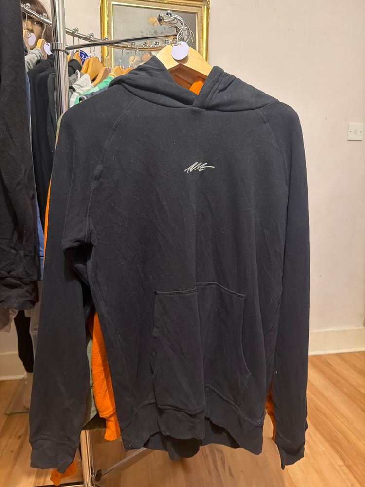 Other Black Hoodie With Small White Logo product image