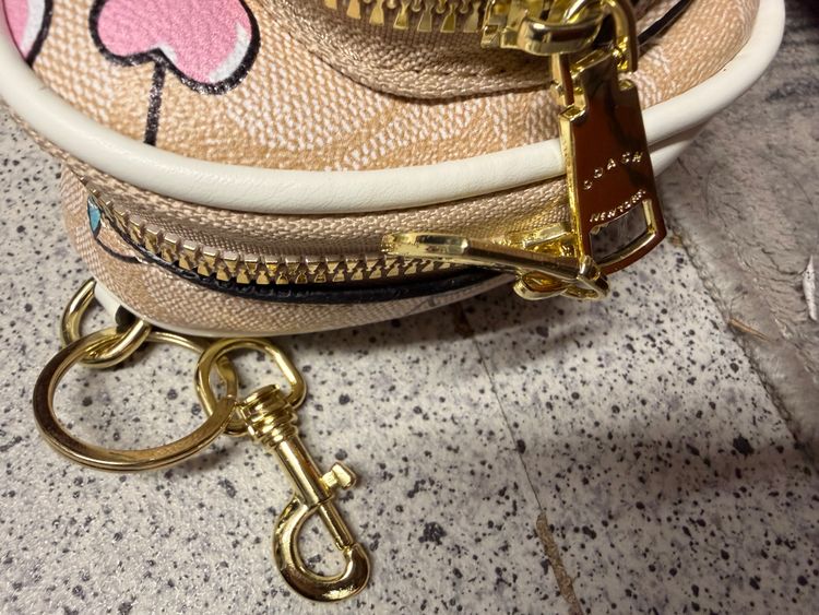 Immagine di Coach Small Pouch Keychain 4
