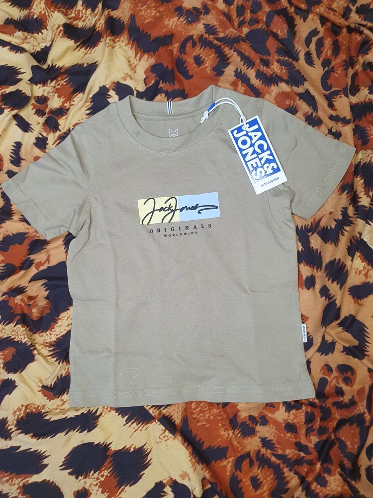 Jack & Jones Jack & Jones Originals Beige T-Shirt product image