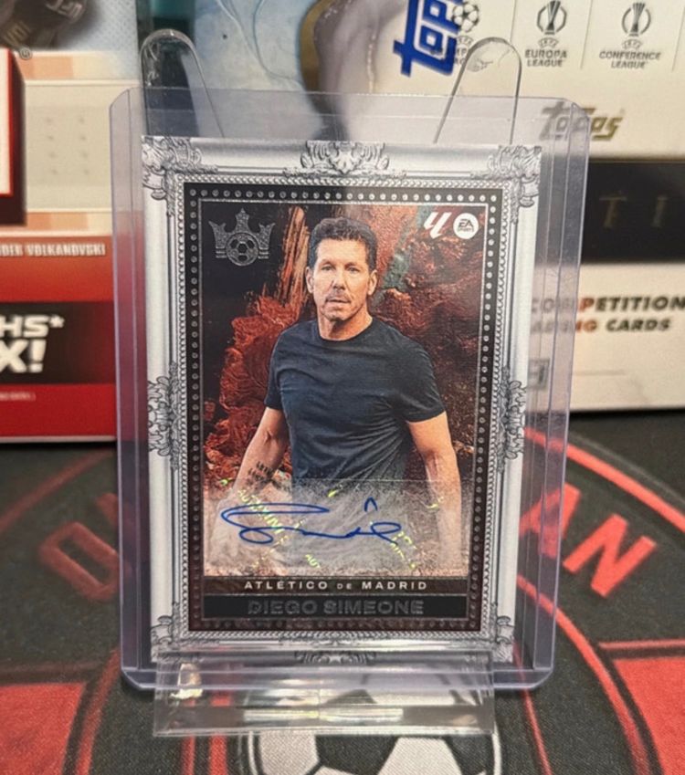 Panini pitch kings atlético de Madrid Diego pablo simeone auto