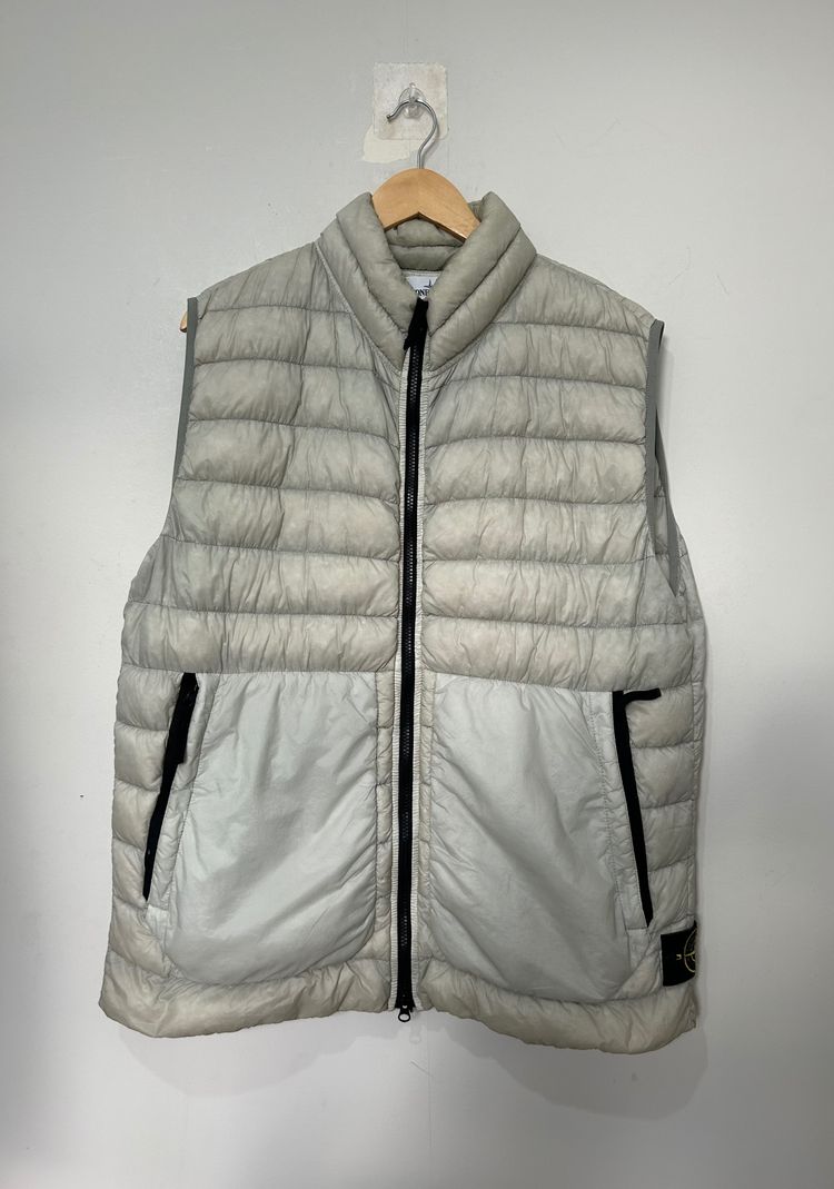 Authentic Stone Island Micro Yarn Down Gilet