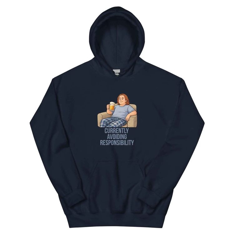Alcyone213k Lewis Capaldi Funny Hoodie Currently Avoiding Responsibility image 3