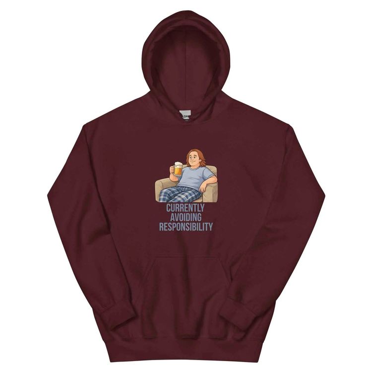 Alcyone213k Lewis Capaldi Funny Hoodie Currently Avoiding Responsibility image 5