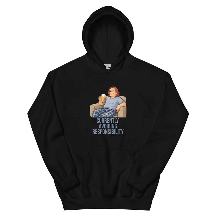 Alcyone213k Lewis Capaldi Funny Hoodie Currently Avoiding Responsibility image 1