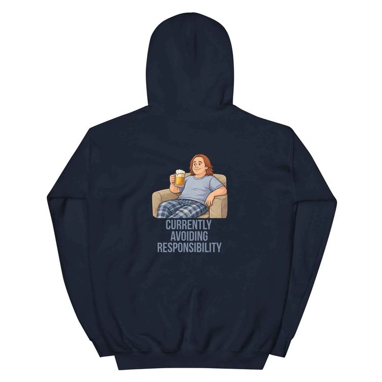 Alcyone213k Lewis Capaldi Funny Hoodie Currently Avoiding Responsibility image 4