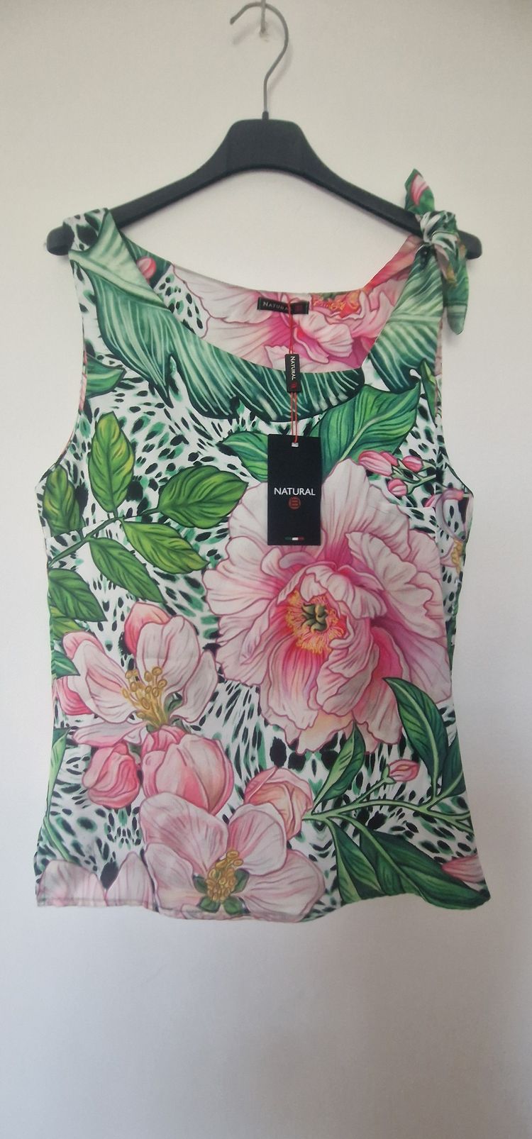 Natural B Floral Sleeveless Top 2