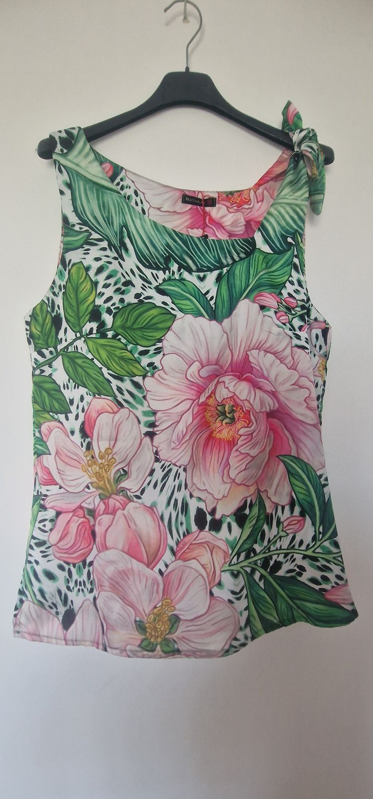 Other Natural B Floral Sleeveless Top product image
