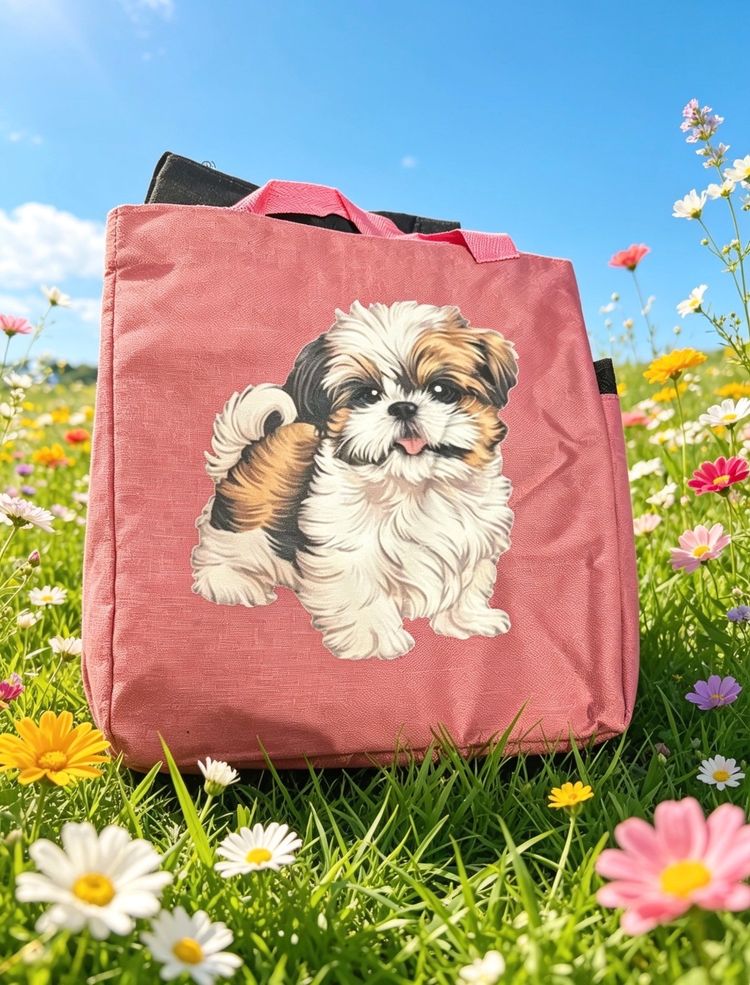 Other Pink cool Bag With Dog Print product image