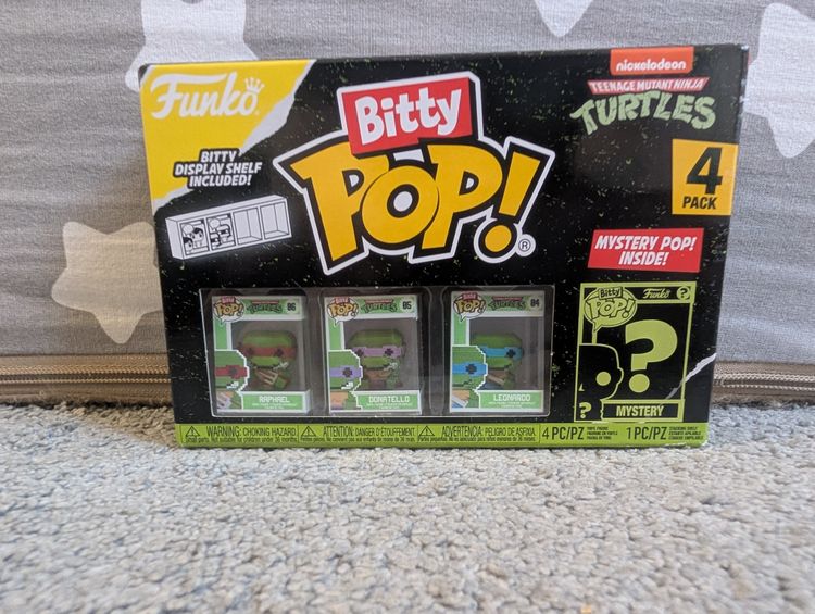 Funko Bitty Pop Teenage Mutant Ninja Turtles 4 Pack